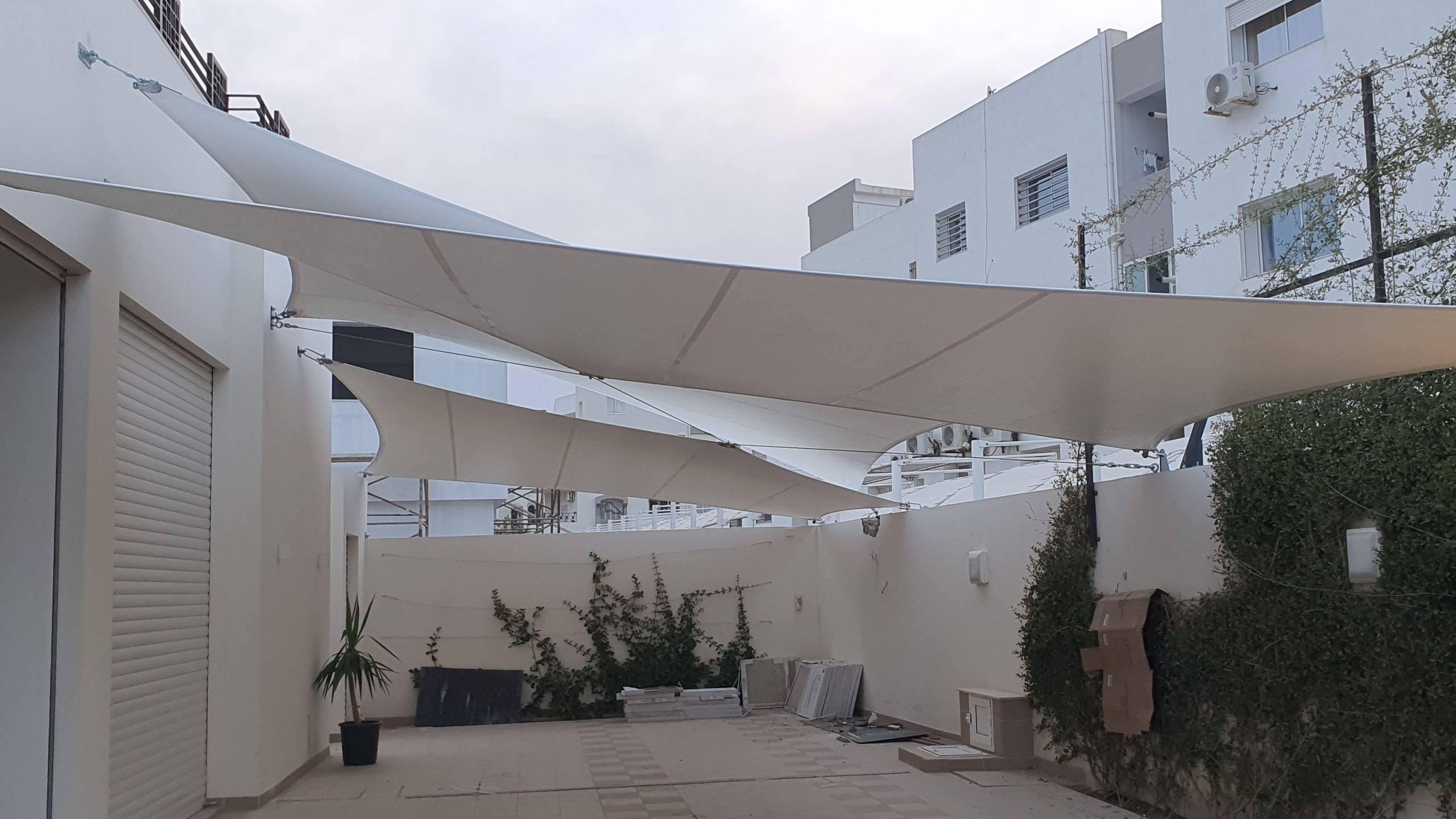 Triple structure pour une villa de famille